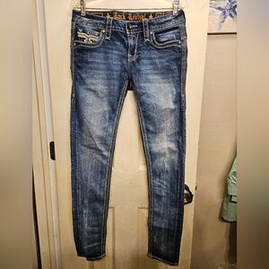 Rock revival elani skinny jeans women's size 27